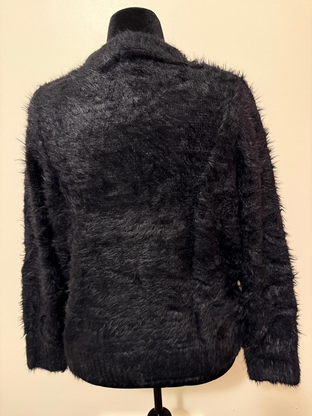 Future Collective Black Fuzzy Sweater 3X