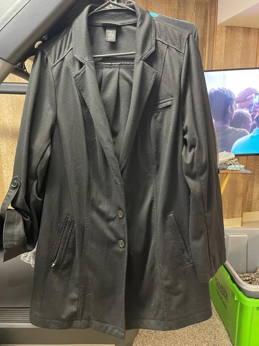 Lane Bryant Black Blazer Type Jacket Size 20