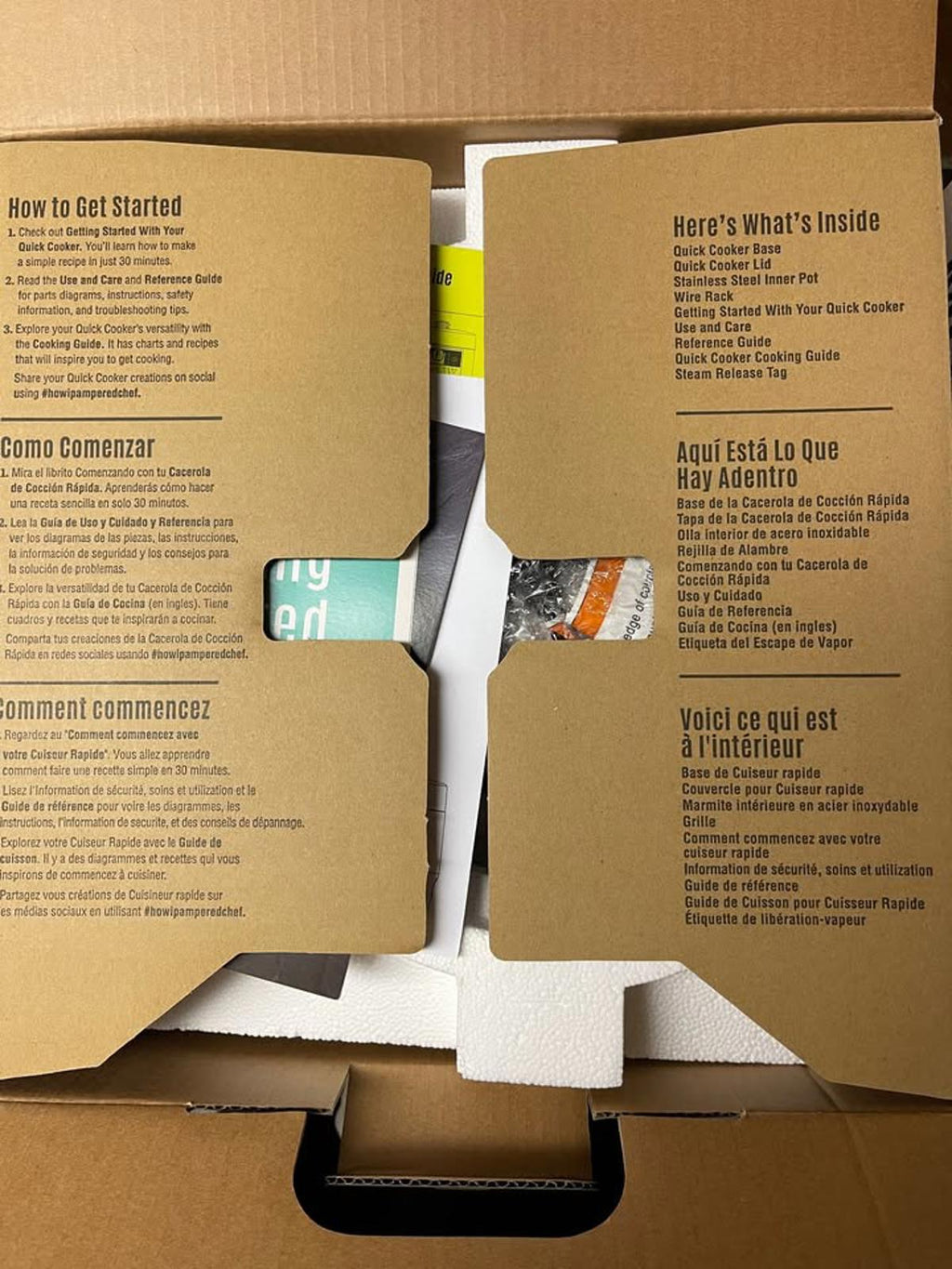 Pampered Chef Quick Cooker Brand New in Box-never used