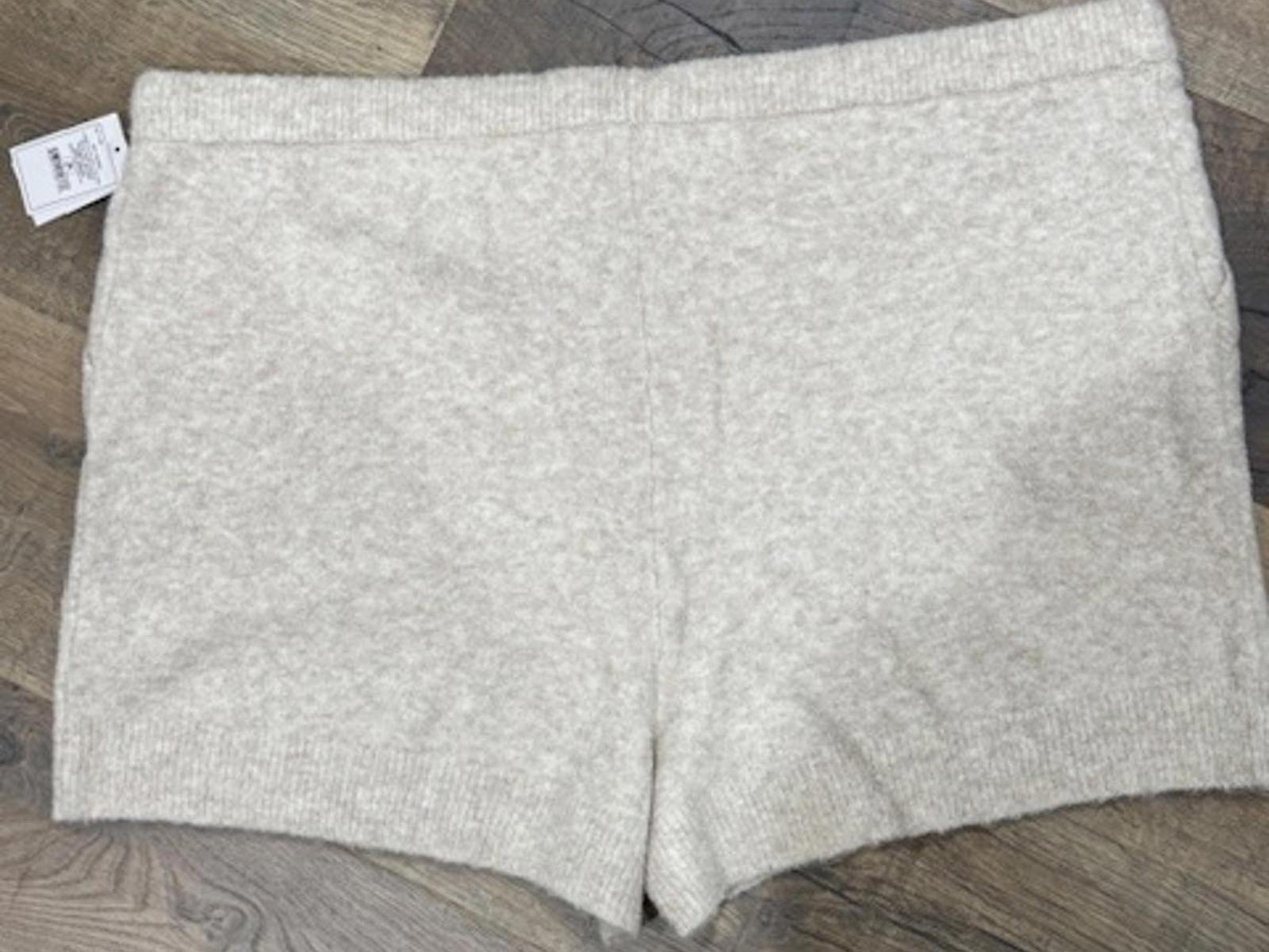 Auden Women's Cozy Knit Casual Shorts 2X