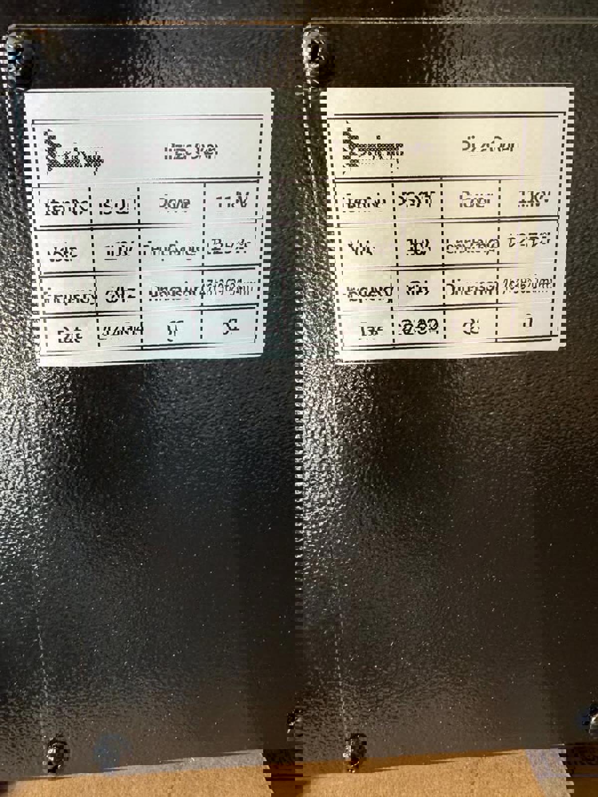 ZOKOP Commercial Countertop Pizza Oven Electric Pizza Ovenw/Glass Door for 12" Pizza