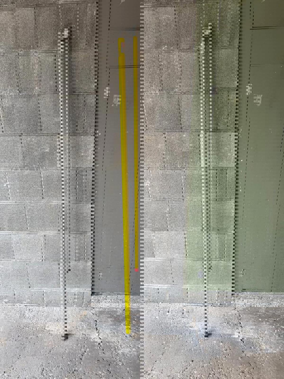 (2) Fiberglass Height Measuring Sticks
