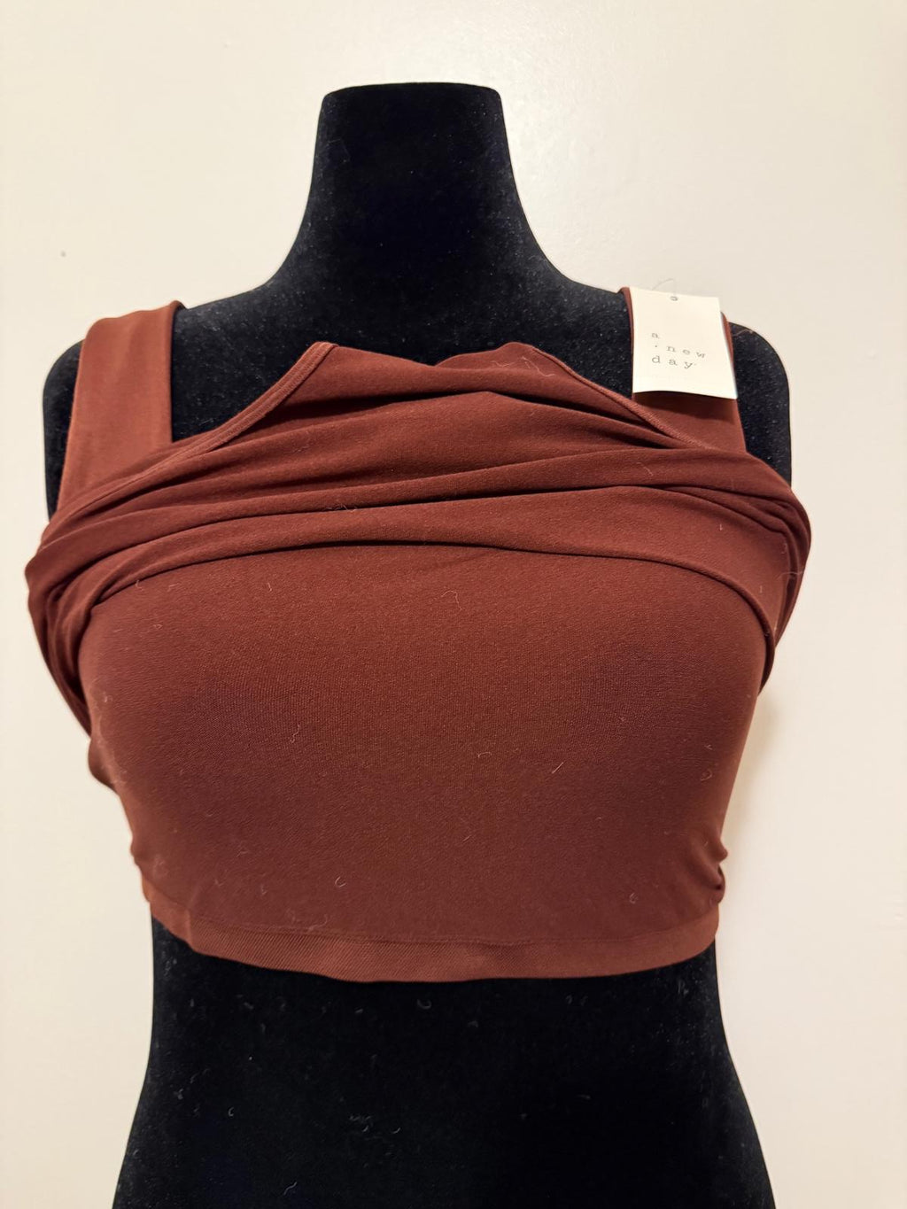 Brown One-Piece Bodysuit for Women XXL NWT