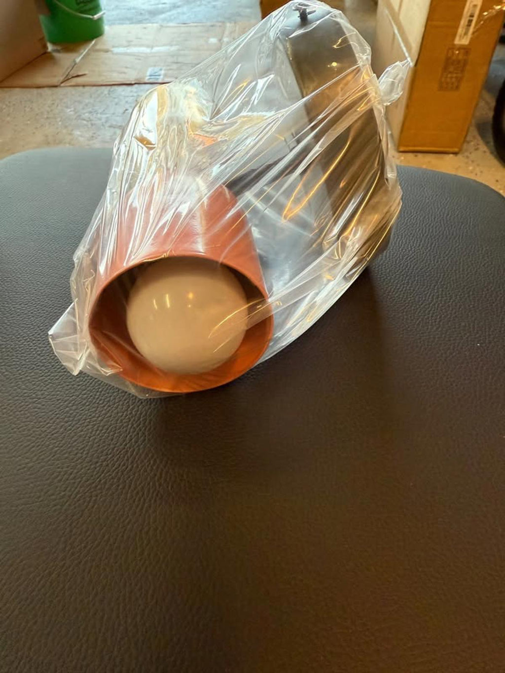 Set of 2 LED Cream and Pink 2Head Wall Sconce