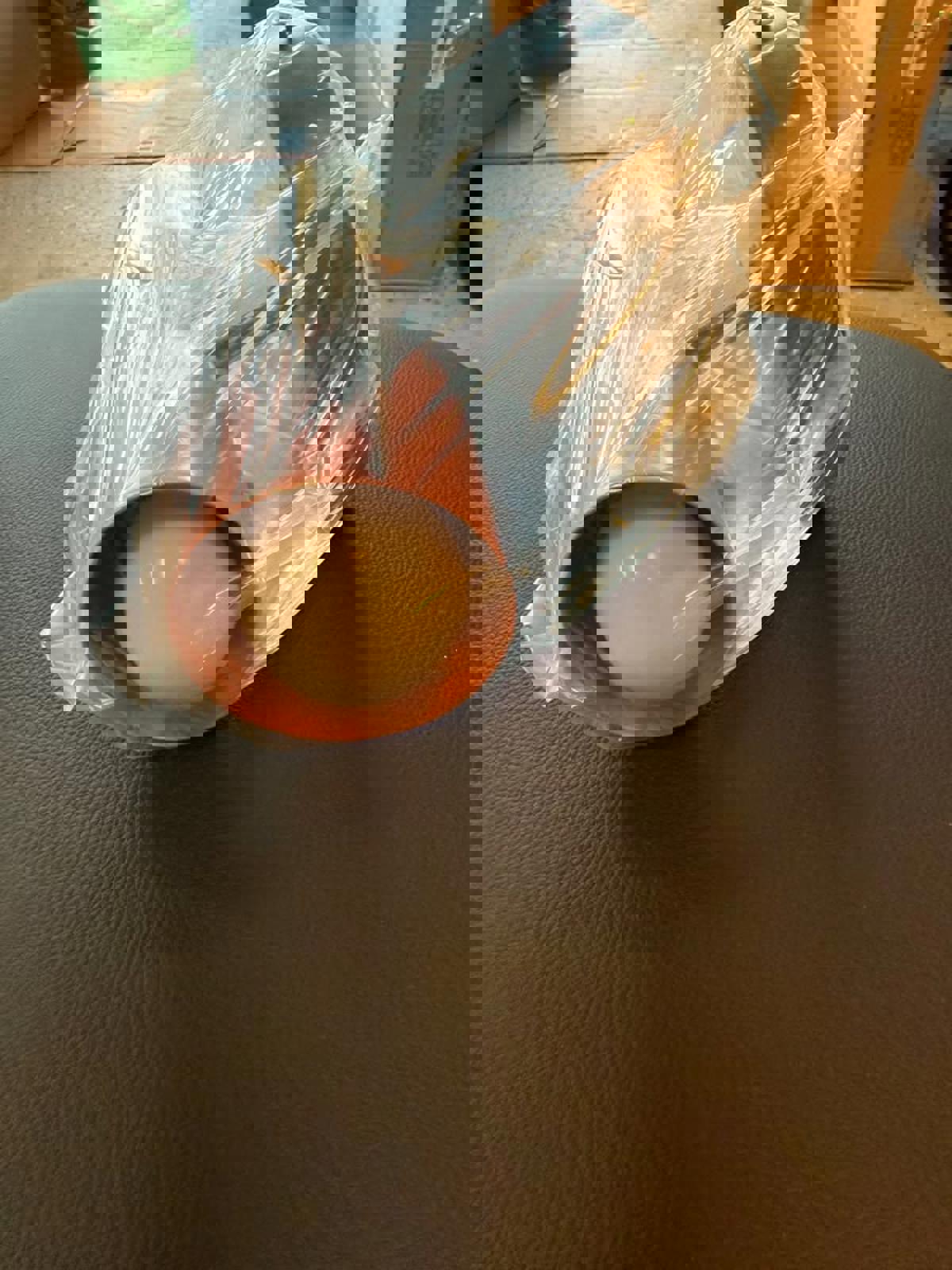 Set of 2 LED Cream and Pink 2Head Wall Sconce