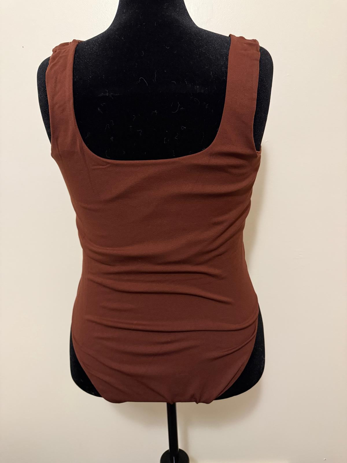 Brown One-Piece Bodysuit for Women XXL NWT